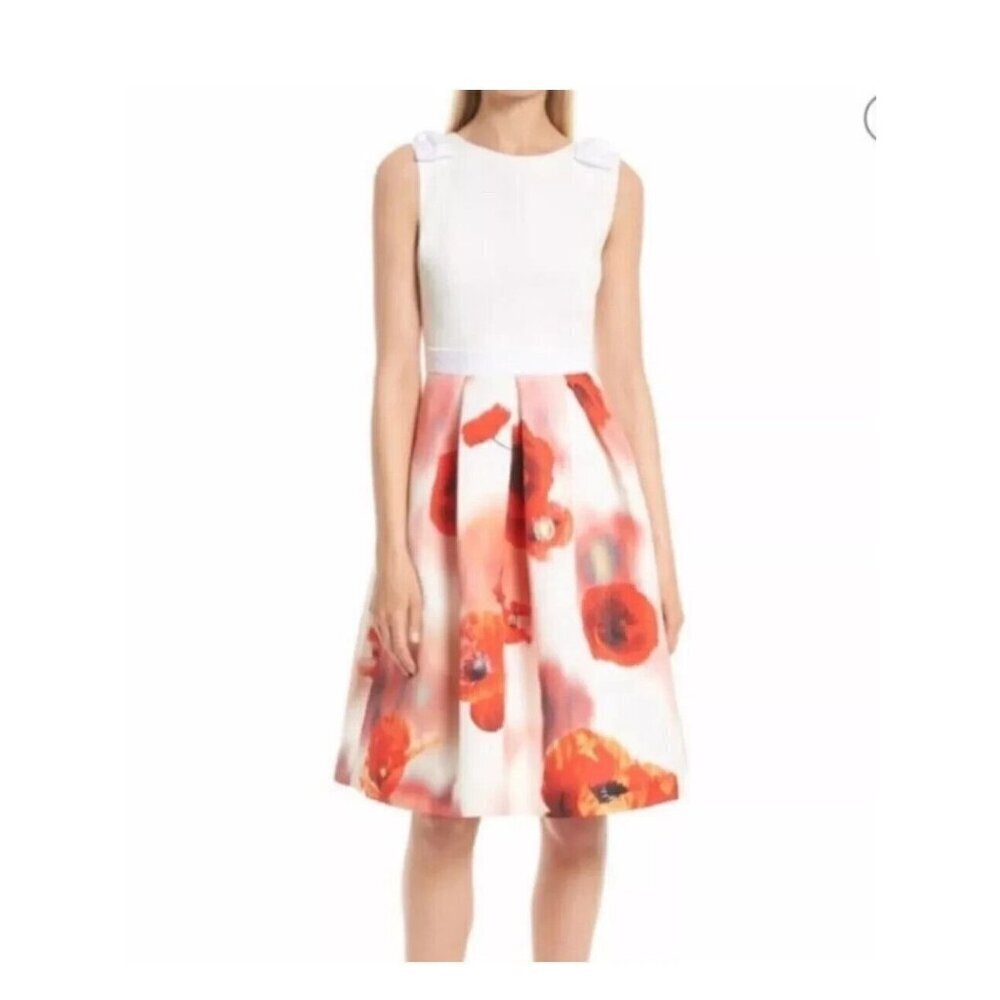 BNWT Ted Baker London Micla Poppy Flower Dress
